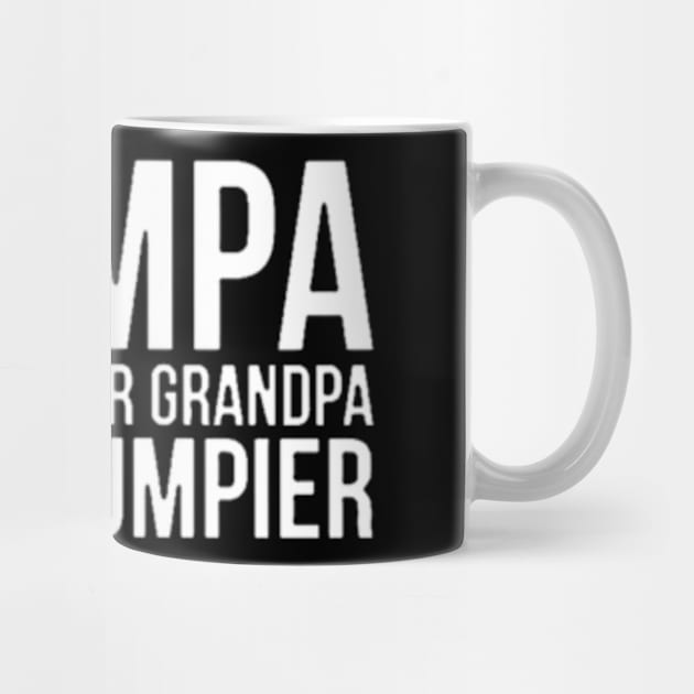 Grumpa Like A Regular Grandpa Only Grumpier Papa Fathers Day by  bullfarm